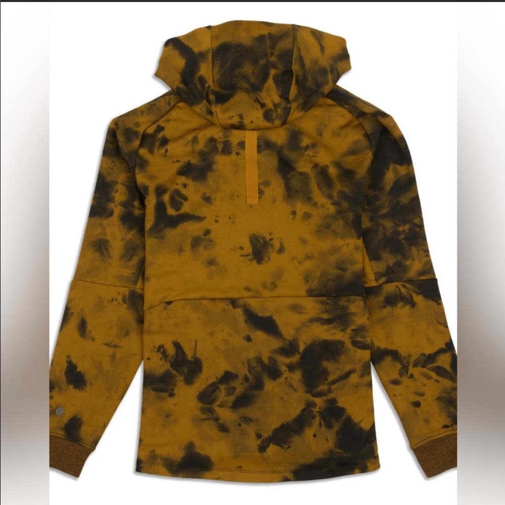 Lululemon Men’s Textured Tech Tye Dye Hoodie Sweatshirt Size M